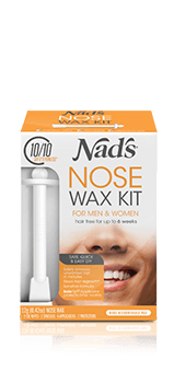 Nads Hair Removal Nose Wax Kit for Men & Women